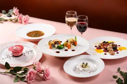 Valentines Day 5 Course Set Dinner