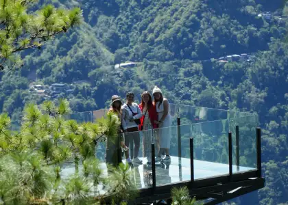 A view of the Alapaap Viewing Deck