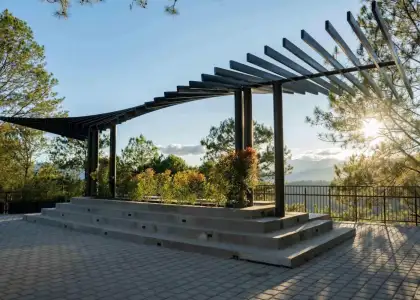A view of the Marahuyo Viewing Deck