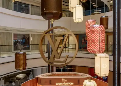 Bar Leone Louis Vuitton Pop Up Store Louis Vuitton decorations at Lee Garden One