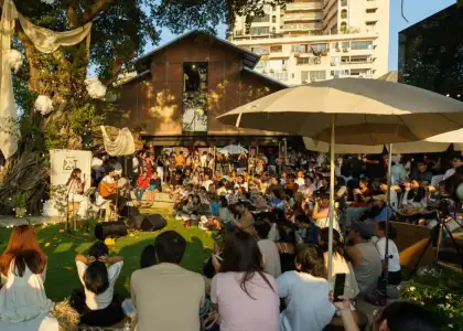 A scene from last year's Bangkok Design Week