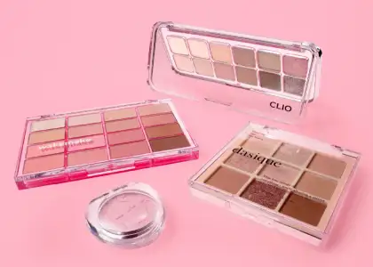 South Korean eyeshadow palettes