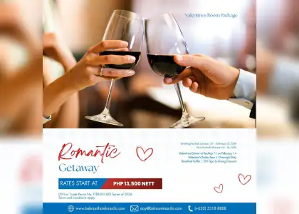 Belmont Hotel Manila – Valentine’s Staycation & Romantic Getaway