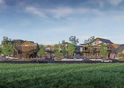 Artist's perspective of The Backyard Mahidol