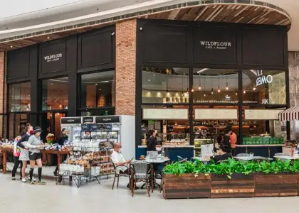 A photo of the Wildfour Restaurant facade