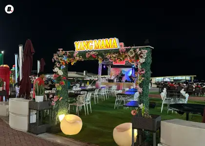 Yang Mama outdoor dining area