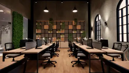 Co-Working Spaces Icon