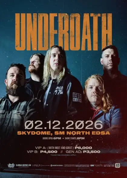UNDEROATH LIVE IN MANILA