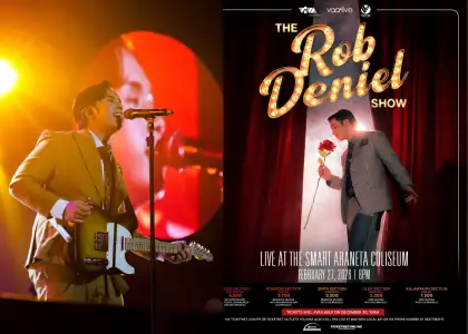 A photo of Rob Deniel in concert