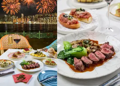 5 6-Course Chinese New Year Fireworks Dinner at The Bayside