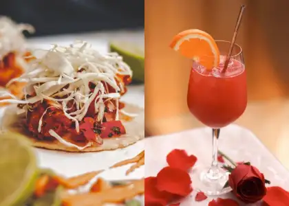 Menu and drinks options at 11Westside restaurant in Kennedy Town