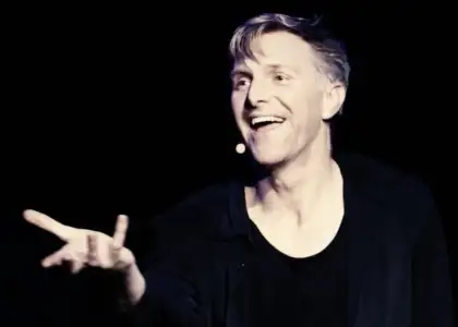 A contemporary mime artist from Czechia