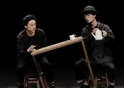 A mime duo from Thailand