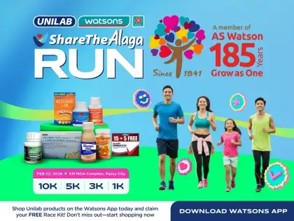 Watsons x Unilab 'Share the Alaga' Run 2026