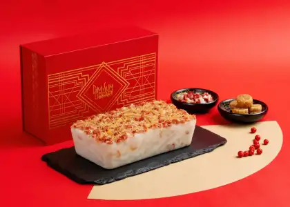 Chinese New Year Puddings by the Dim Sum Library