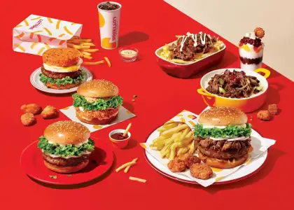 Some of Lotteria's signatures from their menu