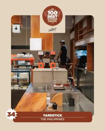 A poster announcing Yardstick