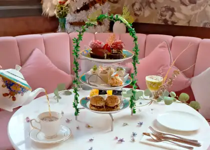 Enchanting Fairytale Forest Afternoon Tea Dishes
