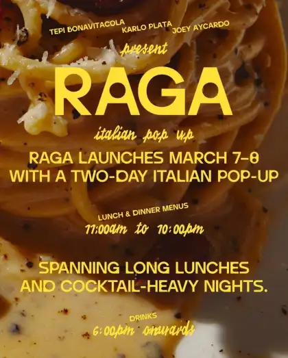 Poster for an upcoming Italian takeover