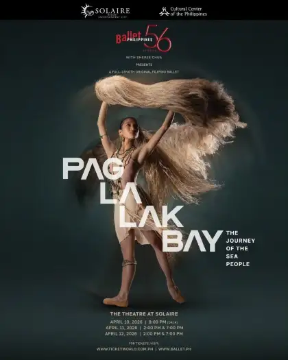 Official poster for "Paglalakbay: The Journey of The Sea People" by Ballet Philippines