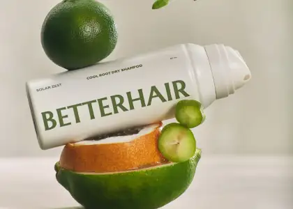 Hero shot of a BETTERHAIR product
