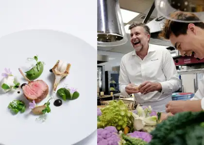 Restaurant Petrus Easter menu and Executive Chef Uwe Opocensky