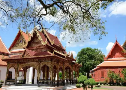A building at the National Museum Bangkok