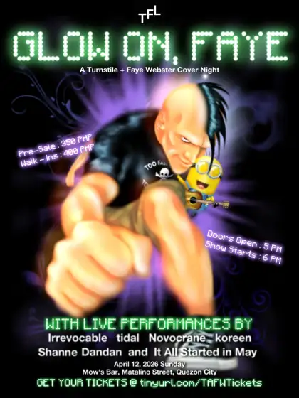 GLOW ON, FAYE: A Turnstile + Faye Webster Cover Night