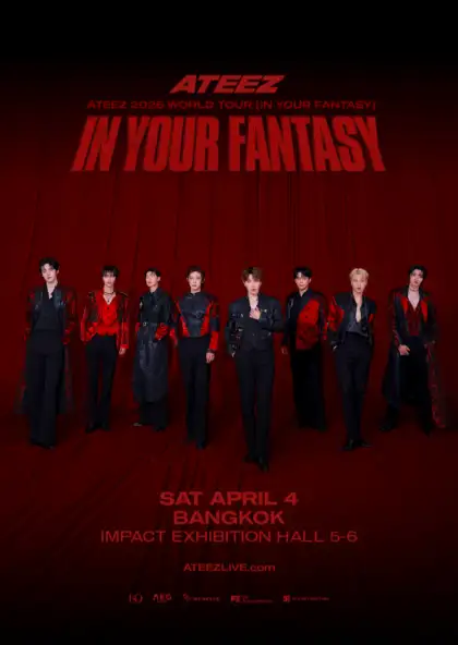 ATEEZ 2026 WORLD TOUR 'IN YOUR FANTASY' IN BANGKOK