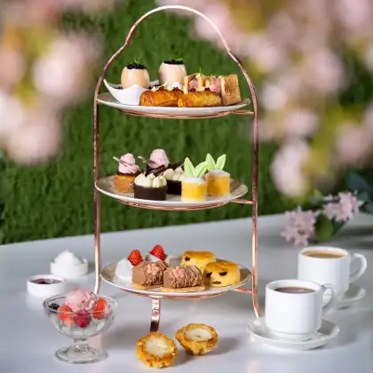 The Tale of Japanese x French Afternoon Tea Set
