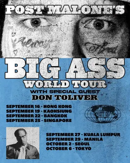 Just Announced Asia Tour with dontoliver cant wait to see yall sign up here for pre