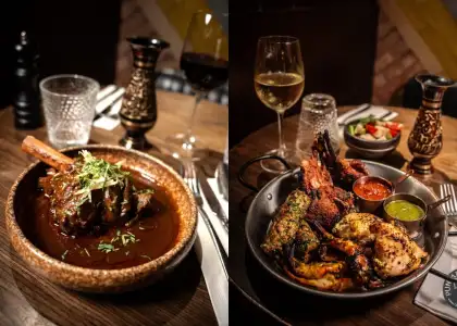 Punjab Warriors Lamb Shank Rogan Josh and Tandoor Mixed Grill