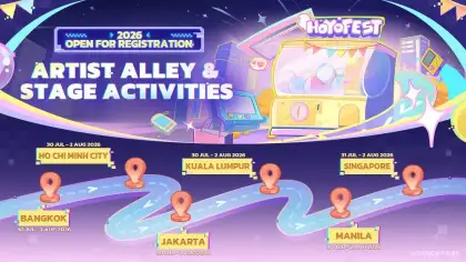 Official announcement poster for HoYoFEST 2026