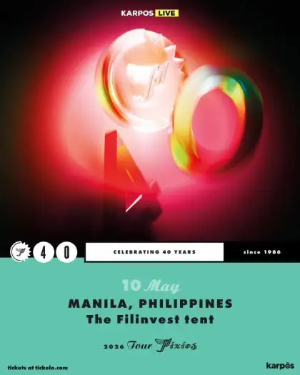 Karpos Live Presents: Pixies Live in Manila