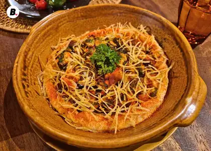 Roasted octopus with emulsified potatoes