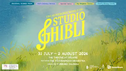 The official poster for the upcoming "The Symphonic World of Studio Ghibli"