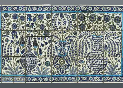 A part of the Louvre's Islamic art collection