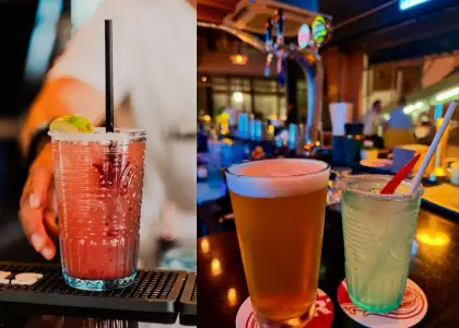 Santa Monica Cantina happy hour drinks