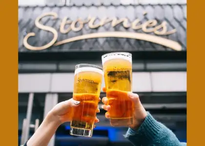 Stormies (ELEMENTS) happy hour beer