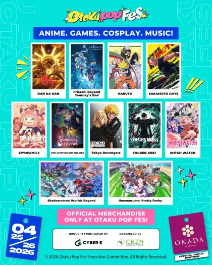 Lineup for IP booths at Otaku Pop Fes