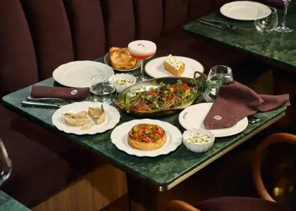 Mother's Day spread at Babette