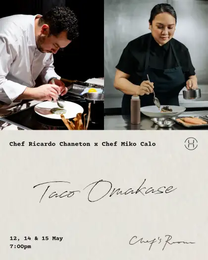 Official poster of the upcoming four-hands collaboration