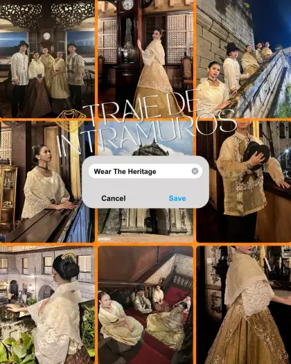 Filipino traditional attire