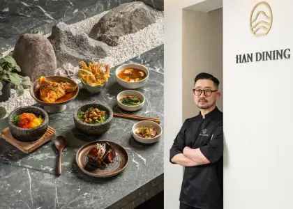 Han Dining multi-course menu, Chef Minseong Cho