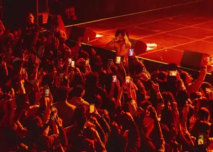 Rapper Hanumankind in concert