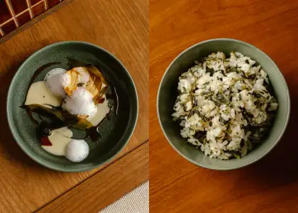 SOL's version on the Korean dish, Samgyetang