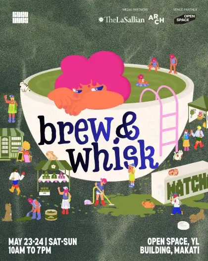 Poster for The Bago Haus' Brew & Whisk weekend