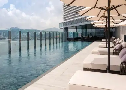 1 Hyatt Centric Victoria Harbour Hong Kong infinity pool