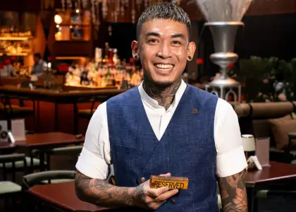 Ryan Dela Vega, Beverage Bar Manager of Aqua Bar Bangkok
