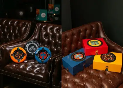 TOTEM ashtray and humidor